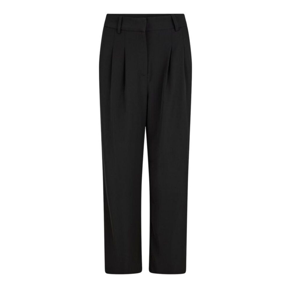 French Connection Womens/Ladies Harry Pleated Wide Leg Suit Trousers / Blackout